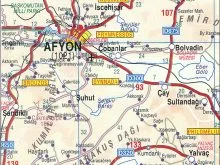 Afyonkarahisar Diğer İllere Uzaklığı Afyonkarahisar Diğer İllere Uzaklığı
