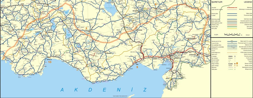 akdeniz bolge haritasi akdeniz bolge haritasi