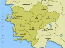 ege bolgesi haritasi