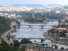 Vltava_nehri_prag
