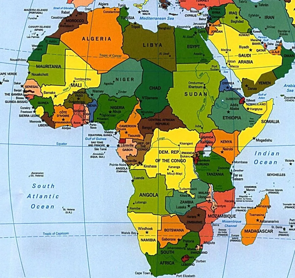 Afrika Haritasi1 Afrika Haritasi1