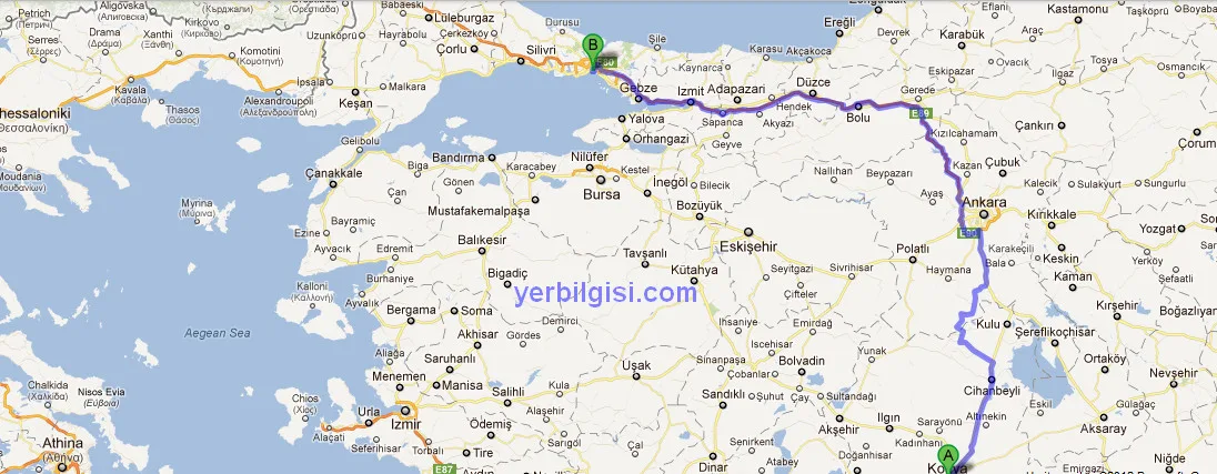 konya istanbul arasi konya istanbul arasi